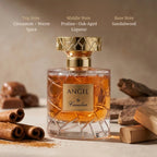 ANGEL EAU DE PARFUM (100ml) | Warm Boozy Gourmand Perfume | Long-Lasting Spiced Scent with Cinnamon & Praline