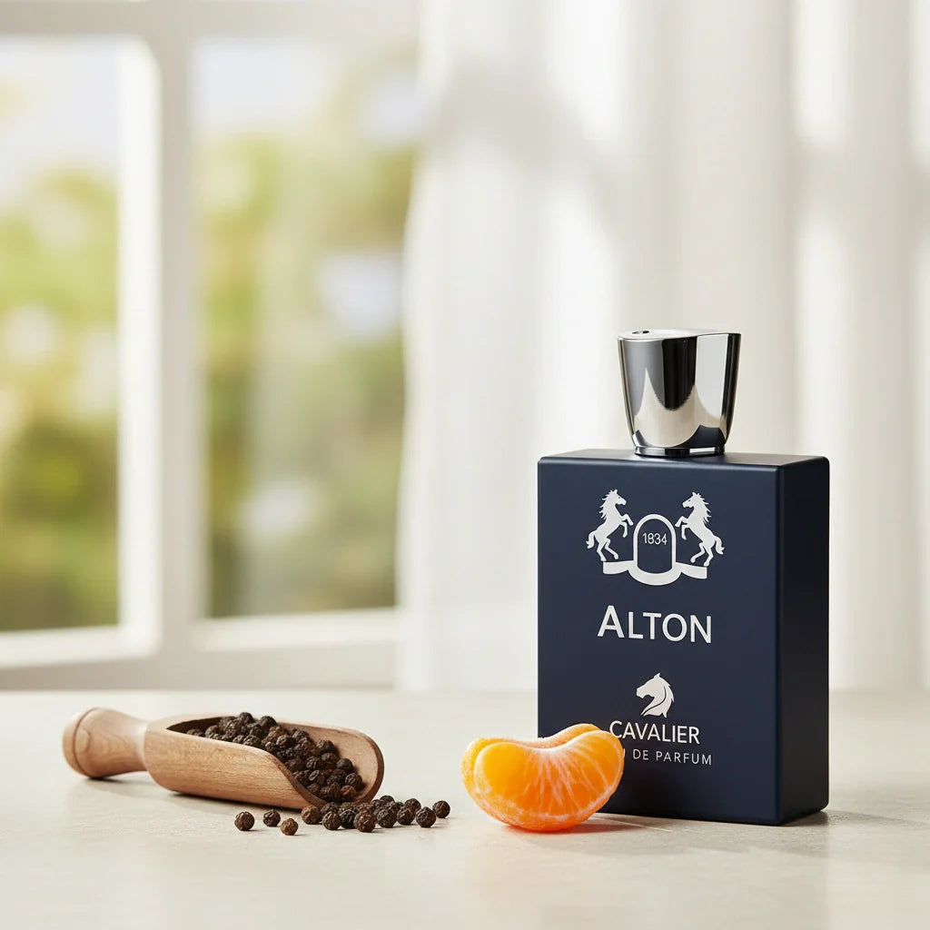 Alton Eau de Parfum – Floral Fragrance for Women and Men | Long-Lasting Spicy Floral Perfume | Sensual Spicy Perfume | Unisex Luxury Perfume | Apple Lavender Vanilla Sandalwood Scent 100ml