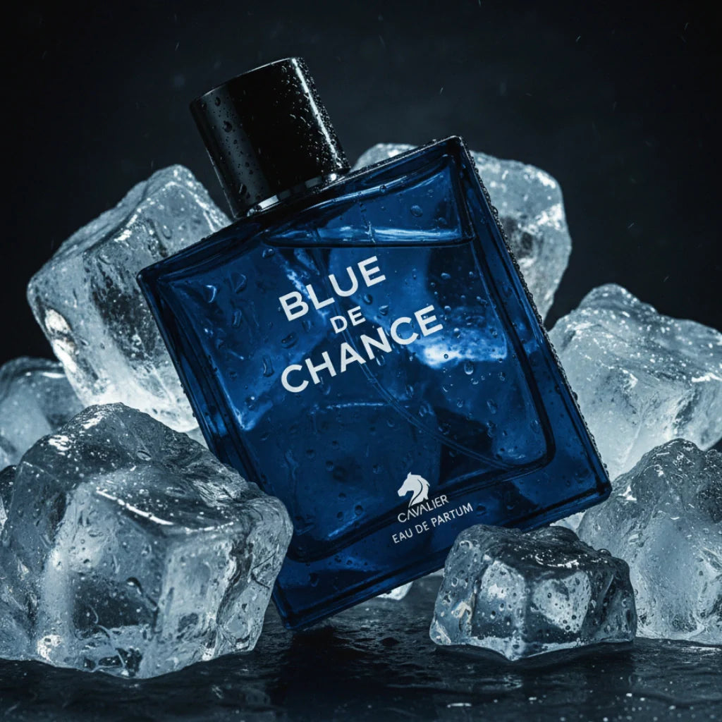 Blue De Chance EDP 90ml – Woody Aromatic Men's Fragrance | Citrus, Sandalwood & Incense | Long-Lasting