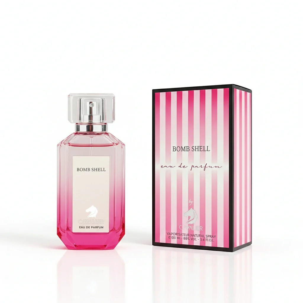 Bomb Shell Eau de Parfum – Floral Fruity Fragrance for Women | Long-Lasting Fruity Perfume | Women's Luxury Perfume | Sparkling Passion Fruit Pineapple Orchid Scent 100ml