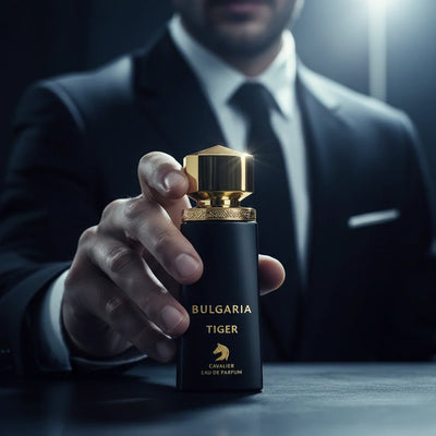 Bulgaria Tiger Eau de Parfum – Citrus Aromatic Fragrance for Men | Long-Lasting Fresh Citrus Perfume | Spicy Citrus Perfume | Men's Fresh Cologne | Bold Grapefruit Pepper Woody Scent 100ml
