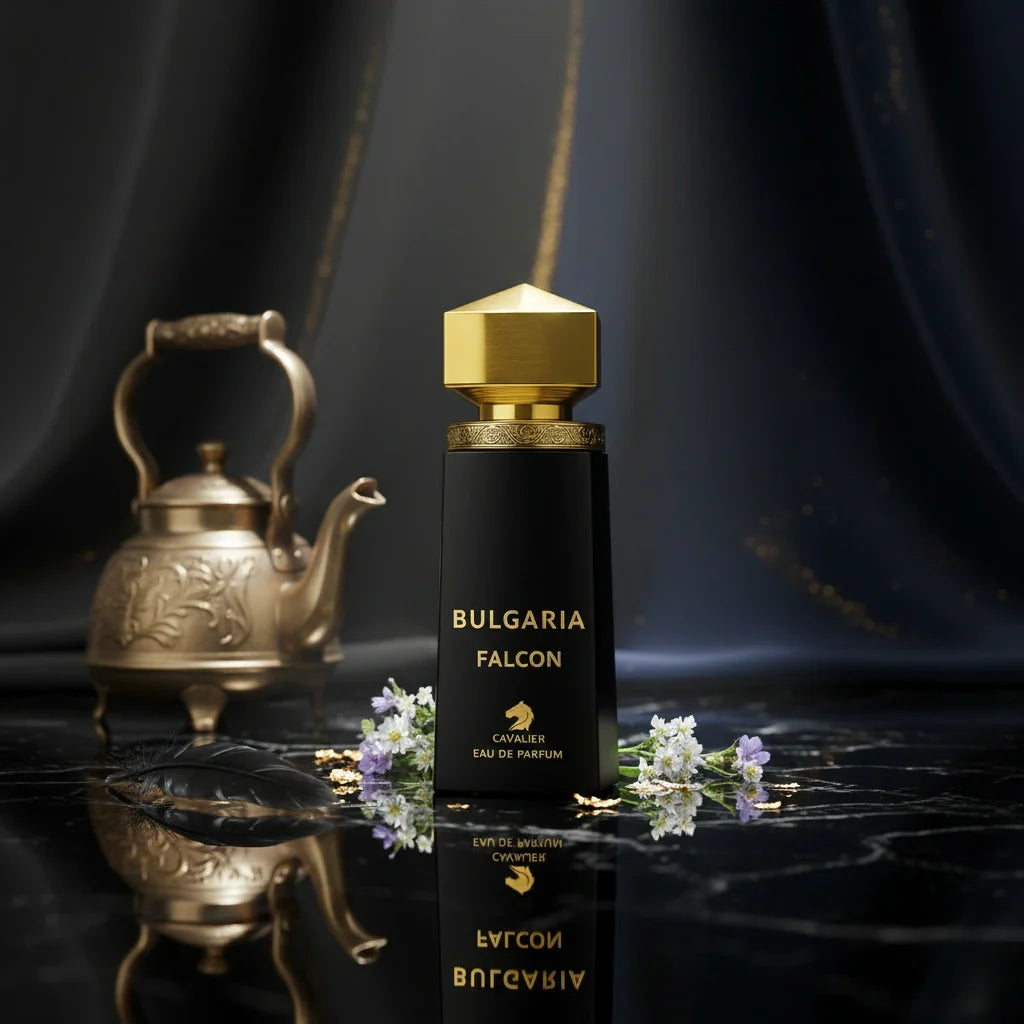 Bulgaria Falcon Eau de Parfum – Oriental Woody Fragrance for Men | Long-Lasting Oud Musk Perfume | Smoky Woody Perfume | Majestic Royal Oud Black Musk Scent 100ml