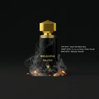 Bulgaria Falcon Eau de Parfum – Oriental Woody Fragrance for Men | Long-Lasting Oud Musk Perfume | Smoky Woody Perfume | Majestic Royal Oud Black Musk Scent 100ml