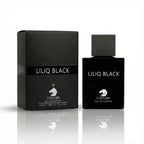 Liliq Black Eau de Parfum – Dark Woody Musk Perfume | Long-Lasting Woody Musk Fragrance | For Men | Smoky Vetiver Fragrance | Deep Woods Perfume 100ml