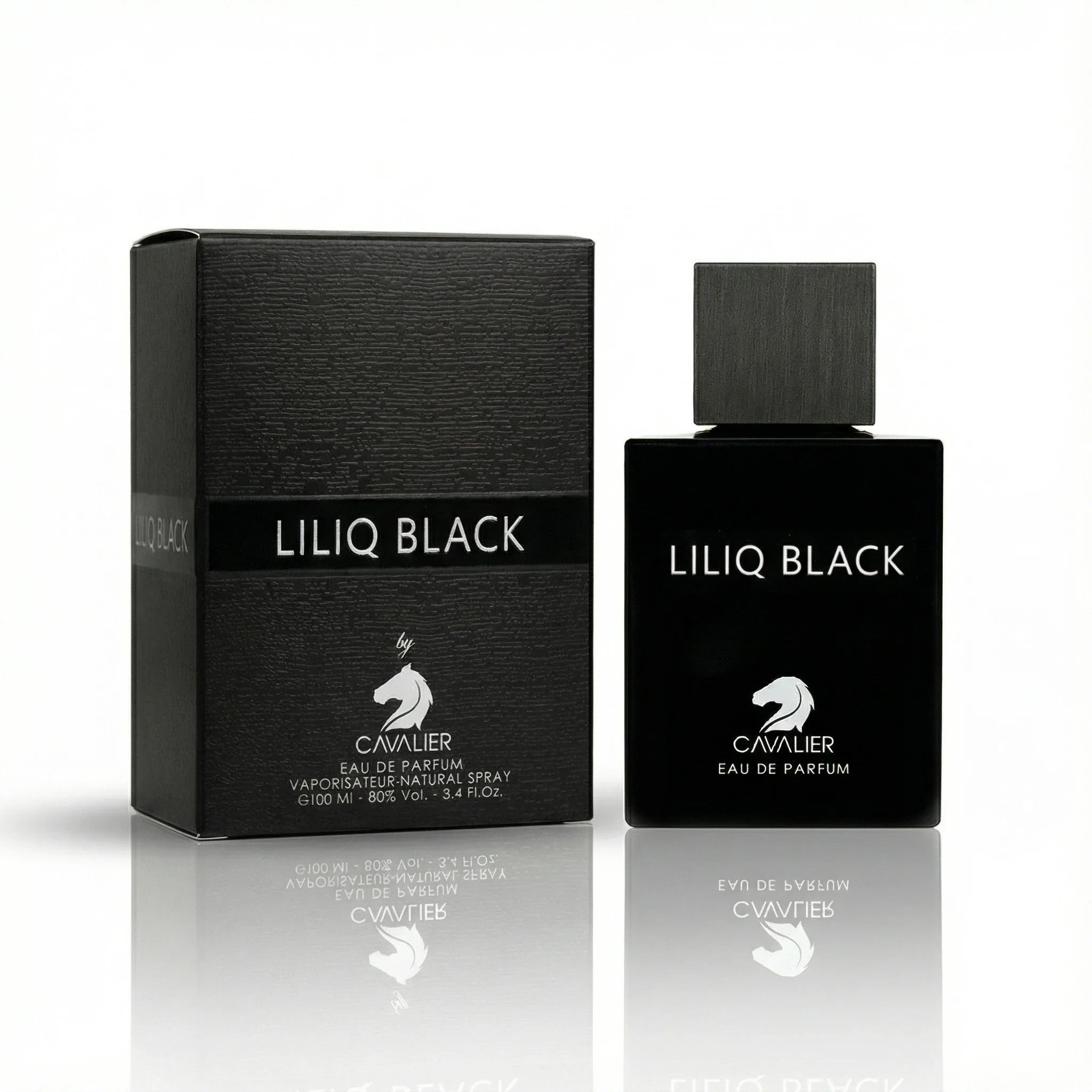 Liliq Black Eau de Parfum – Dark Woody Musk Perfume | Long-Lasting Woody Musk Fragrance | For Men | Smoky Vetiver Fragrance | Deep Woods Perfume 100ml