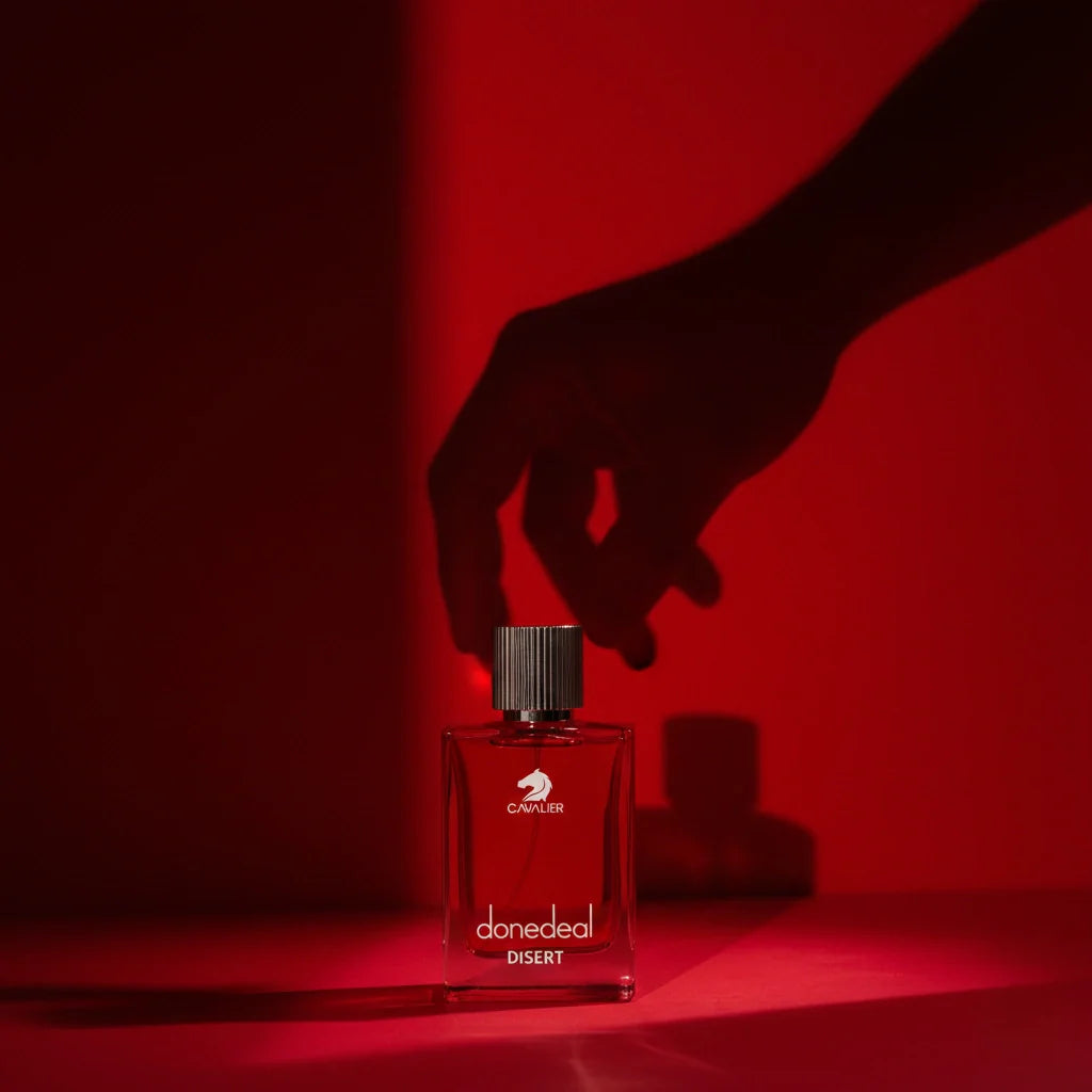 Donedeal Disert Eau de Parfum – Bold Woody Fragrance for Men | Long-Lasting Spicy Woody Perfume | Passionate Men's Cologne | Men's Luxury Cologne | Magnetic Apple Lemon Rose Vanilla Musk Scent 100ml