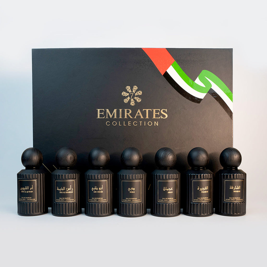 EMIRATES COLLECTION PERFUME GIFT SET  EAU DE PARFUM - UNISEX (7 X 50ML)