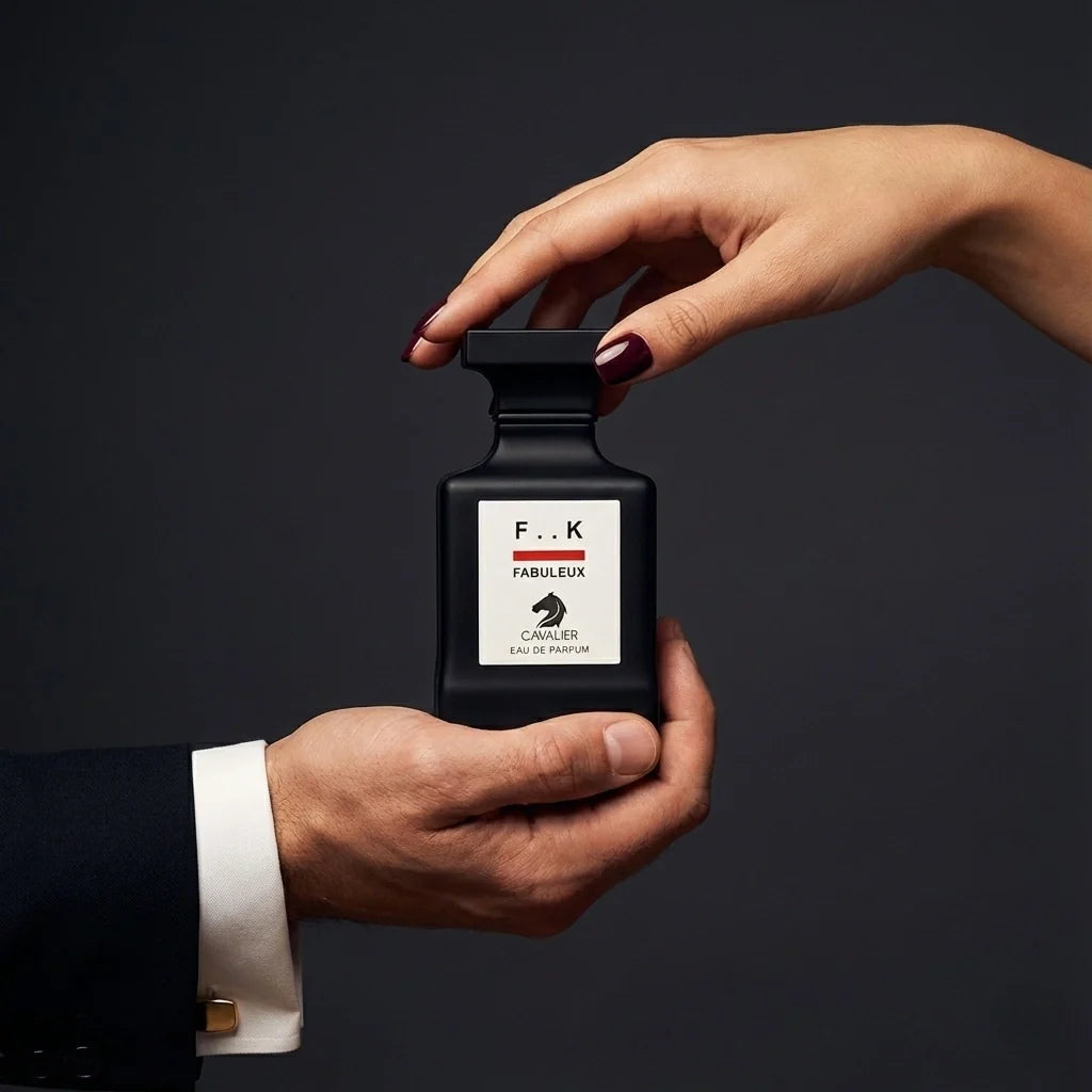 F-K Fabuleux Eau de Parfum – Bold Leather Fragrance for Women and Men | Long-Lasting Leather Vanilla Perfume | Daring Unisex Perfume | Unisex Luxury Perfume | Powerful Almond Leather Amber Tonka Scent 100ml