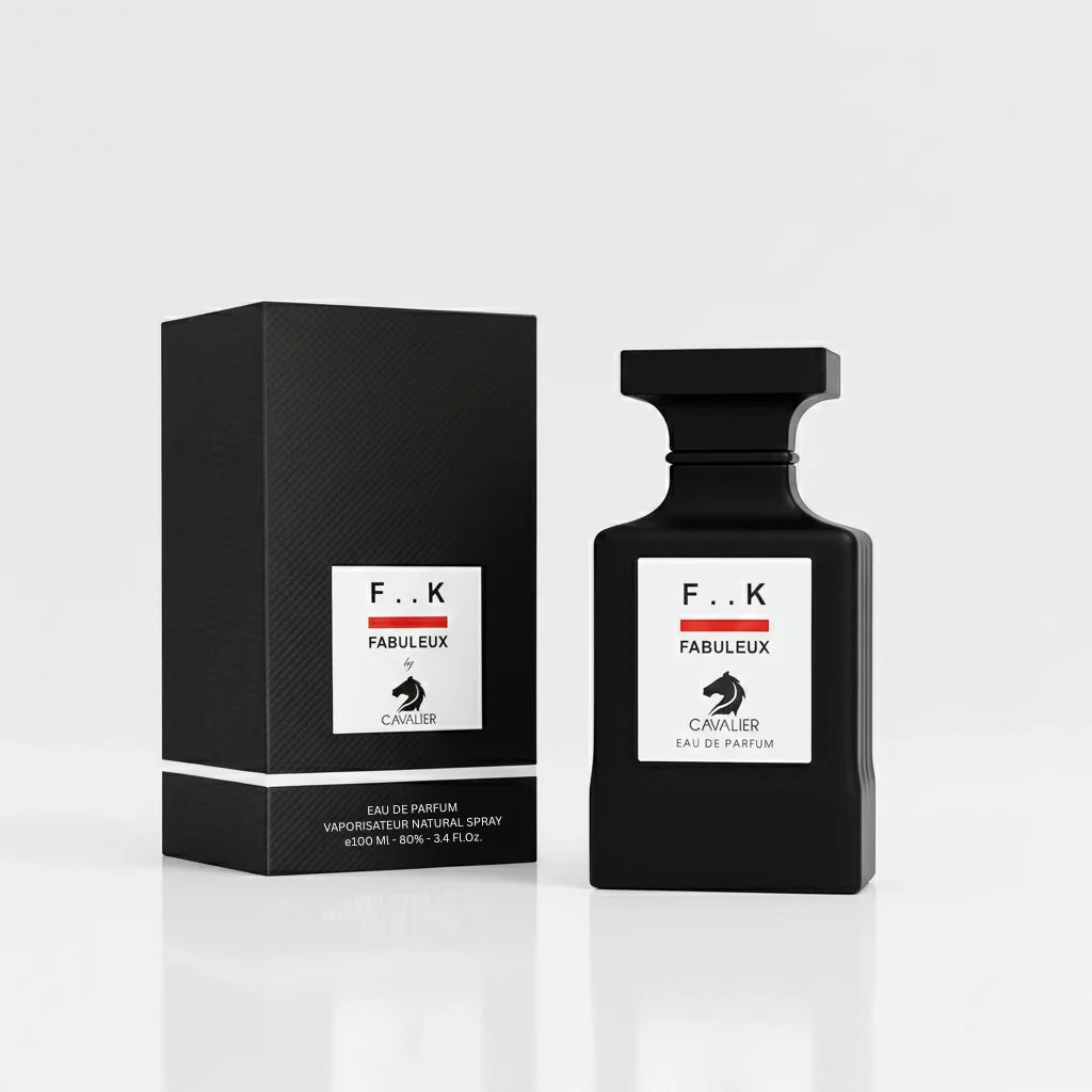 F-K Fabuleux Eau de Parfum – Bold Leather Fragrance for Women and Men | Long-Lasting Leather Vanilla Perfume | Daring Unisex Perfume | Unisex Luxury Perfume | Powerful Almond Leather Amber Tonka Scent 100ml