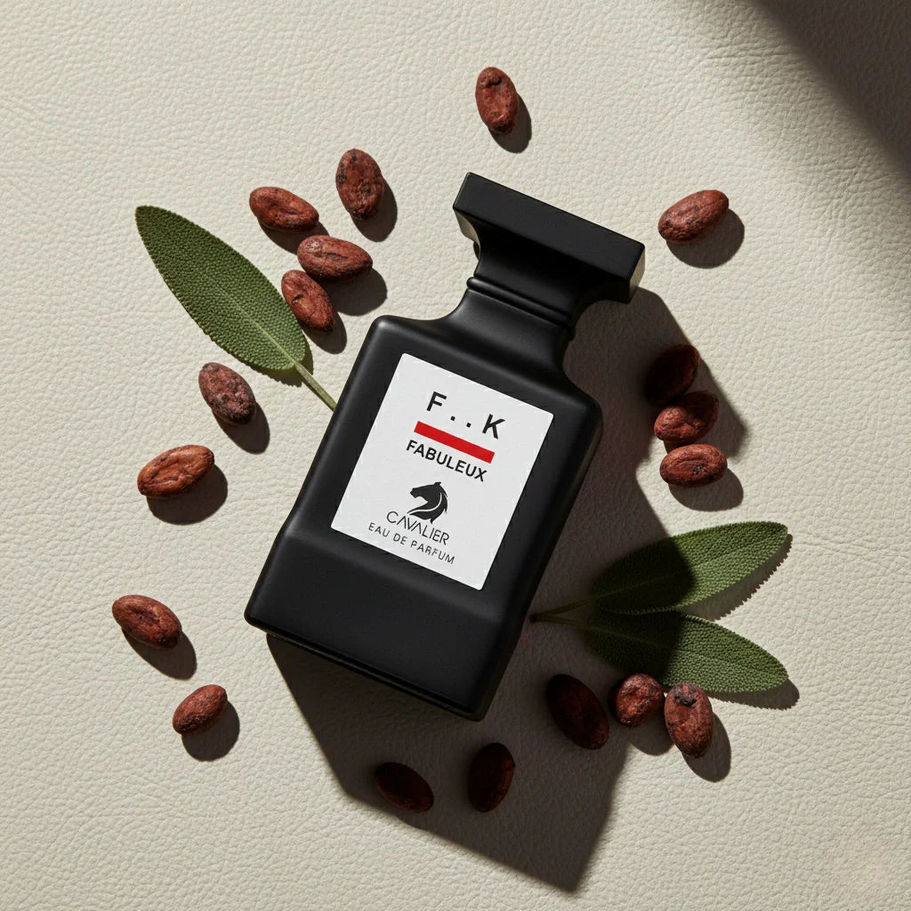 F-K Fabuleux Eau de Parfum – Bold Leather Fragrance for Women and Men | Long-Lasting Leather Vanilla Perfume | Daring Unisex Perfume | Unisex Luxury Perfume | Powerful Almond Leather Amber Tonka Scent 100ml