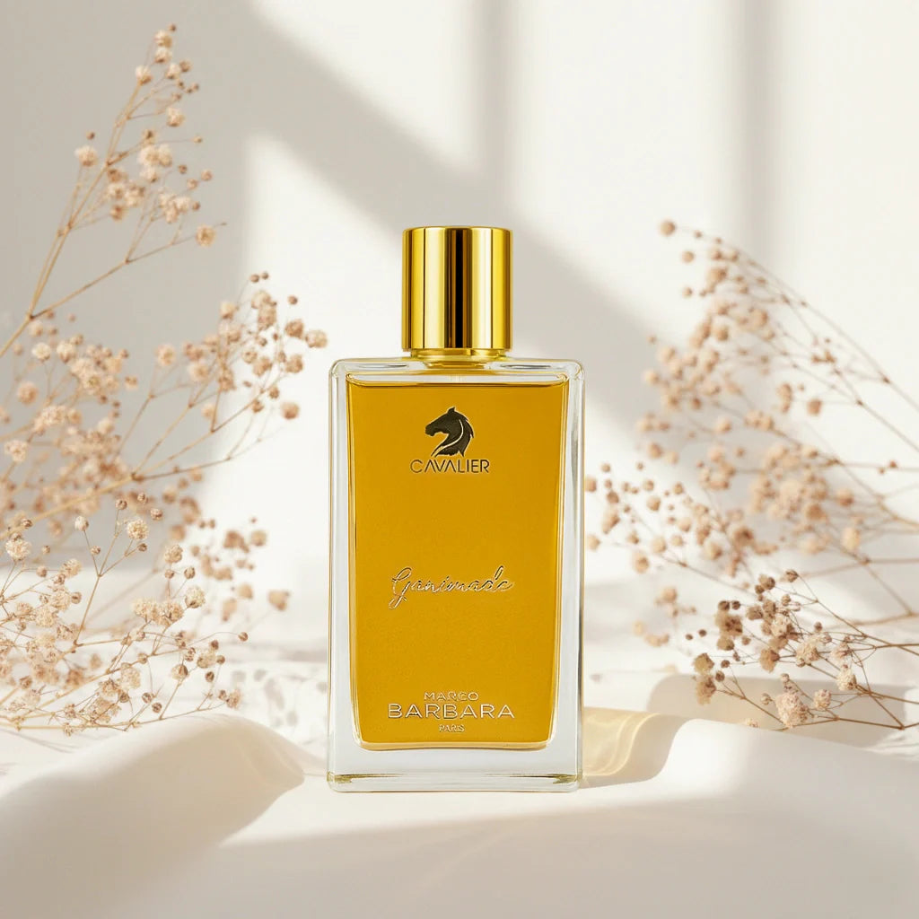 Ganimade Eau de Parfum – Bold Woody Spicy Fragrance for Women and Men | Long-Lasting Sweet Oriental Perfume | Sweet Indulgent Perfume | Unisex Luxury Perfume | Addictive Mandarin Saffron Osmanthus Musk Cedar Scent 100ml