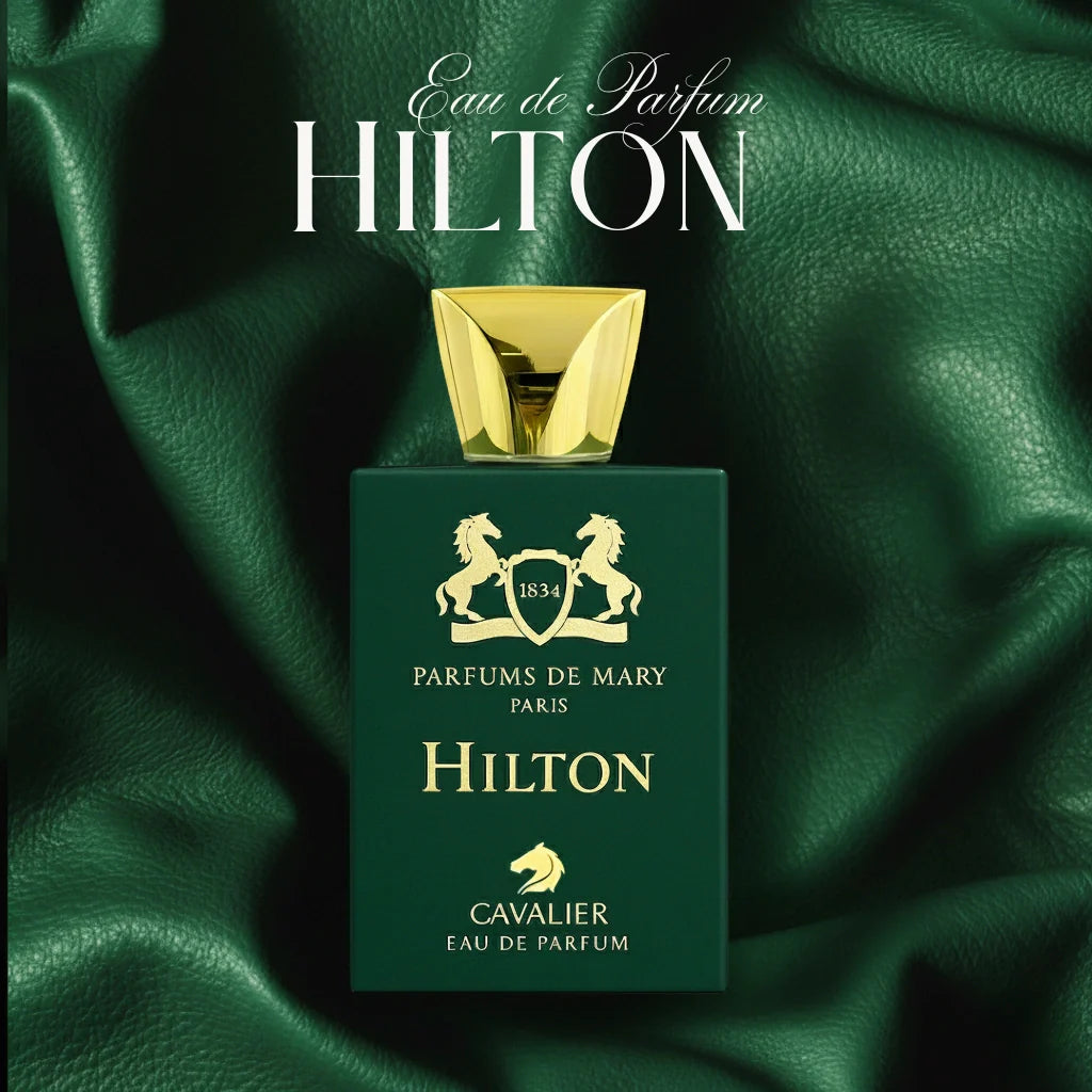 Hilton Eau de Parfum – Woody Aromatic Fragrance for Men | Long-Lasting Woody Perfume | Rich Oud Woody Perfume | Men's Luxury Cologne | Distinguished Sage Oud Scent 100ml
