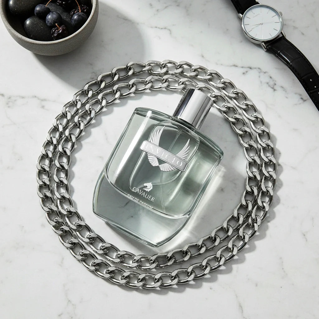 Invicto Eau de Parfum – Bold Aromatic Aquatic Fragrance for Men | Long-Lasting Fresh Masculine Perfume | Seductive Sporty Cologne | Victorious Grapefruit Sea Notes Ambergris Patchouli Scent 100ml