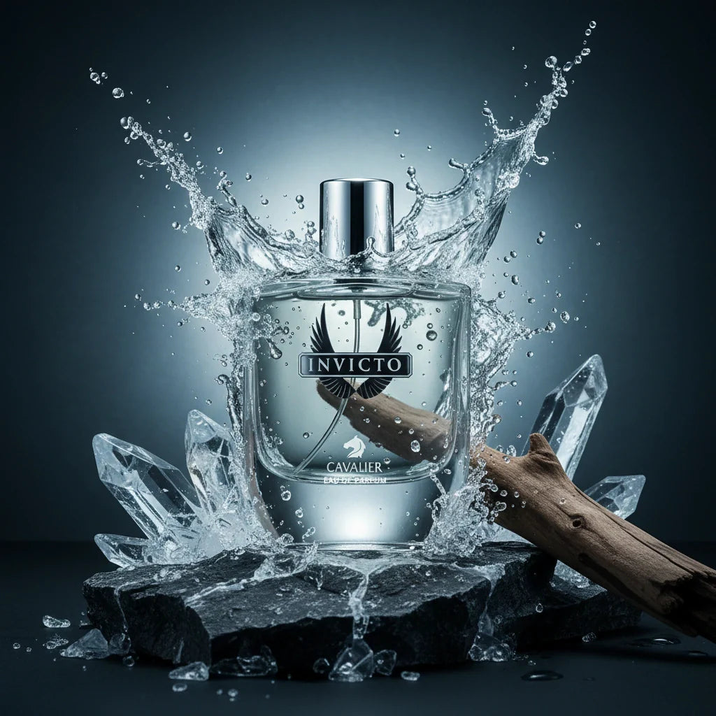 Invicto Eau de Parfum – Bold Aromatic Aquatic Fragrance for Men | Long-Lasting Fresh Masculine Perfume | Seductive Sporty Cologne | Victorious Grapefruit Sea Notes Ambergris Patchouli Scent 100ml