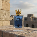 King Man Eau de Parfum – Regal Woody Aromatic Fragrance for Men | Long-Lasting Fresh Woody Perfume | Mediterranean Aromatic Perfume | Bold Blood Orange Lemon Lavender Vetiver Cedar Scent 100ml