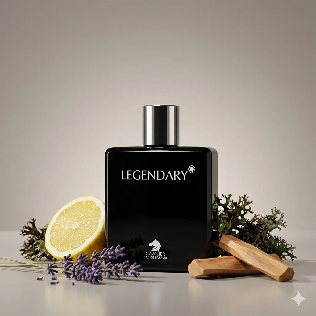 LEGENDARY EAU DE PARFUM (100ml) | Aromatic Fougere Fragrance for Men | Long-Lasting Pineapple Lavender Sandalwood Scent