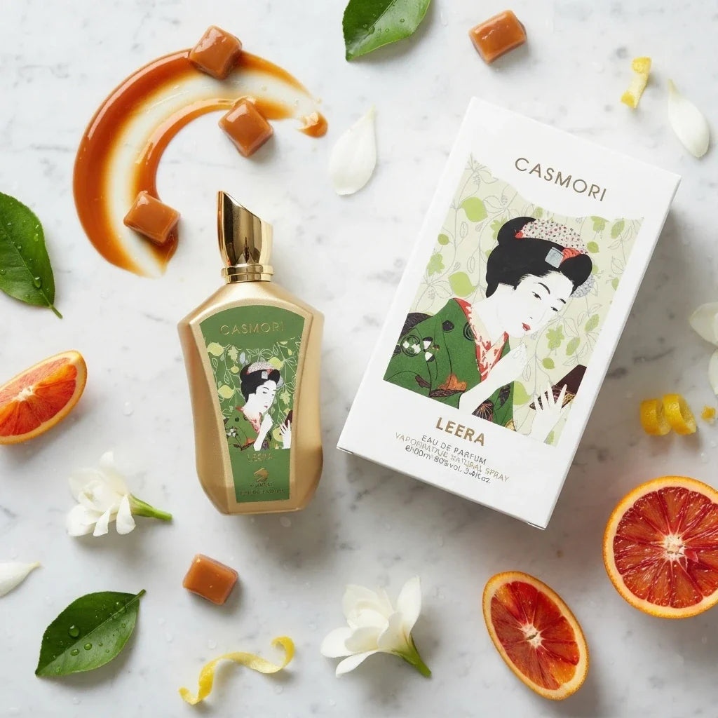 LEERA Eau de Parfum for Women | Fresh Citrus & Vanilla Blend | Warm Gourmand Fragrance | Long-Lasting Perfume 100ml