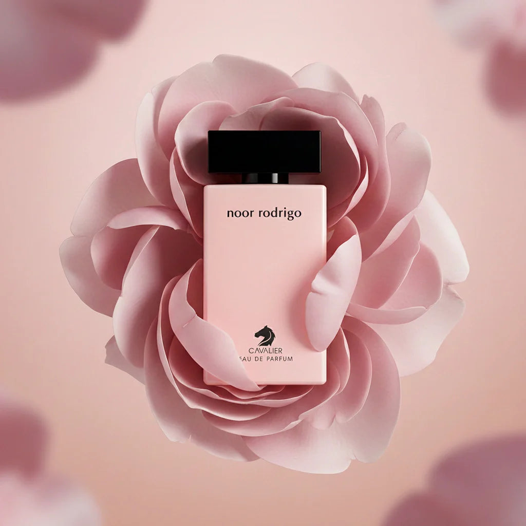 Noor Rodrigo Eau de Parfum – Elegant Floral Woody Musk Fragrance for Women | Long-Lasting Elegant Perfume | Sensual Musk Perfume | Women's Luxury Perfume | Soft Floral Patchouli Sandalwood Scent 100ml