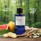 Oud Morocco Fresh Citrus Woody Amber Fragrance for Men Free Gift Atomizer 2