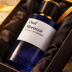 Oud Morocco Fresh Citrus Woody Amber Fragrance for Men Free Gift Atomizer 3