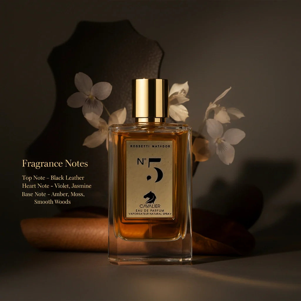 ROSSETTI MATADOR EAU DE PARFUM (100ml) | Bold Smoky Leather Perfume for Men | Long-Lasting Woody Fragrance with Amber & Moss