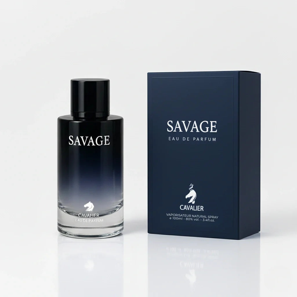 Savage EDP 100ml – Aromatic Fougère Men's Fragrance | Bergamot & Pepper | Long-Lasting