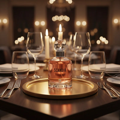 Scandia Eau de Parfum – Bold Chypre Floral Fragrance for Women | Long-Lasting Honeyed Floral Perfume | Seductive Floral Perfume | Women's Luxury Perfume | Playful Honey Gardenia Caramel Amber Scent 100ml