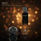 Selfy Eau de Parfum – Aromatic Woody Fragrance for Men | Long-Lasting Modern Masculine Perfume | Sophisticated Citrus Perfume | Powerful Bergamot Orange Blossom Ambrofix Patchouli Scent 100ml
