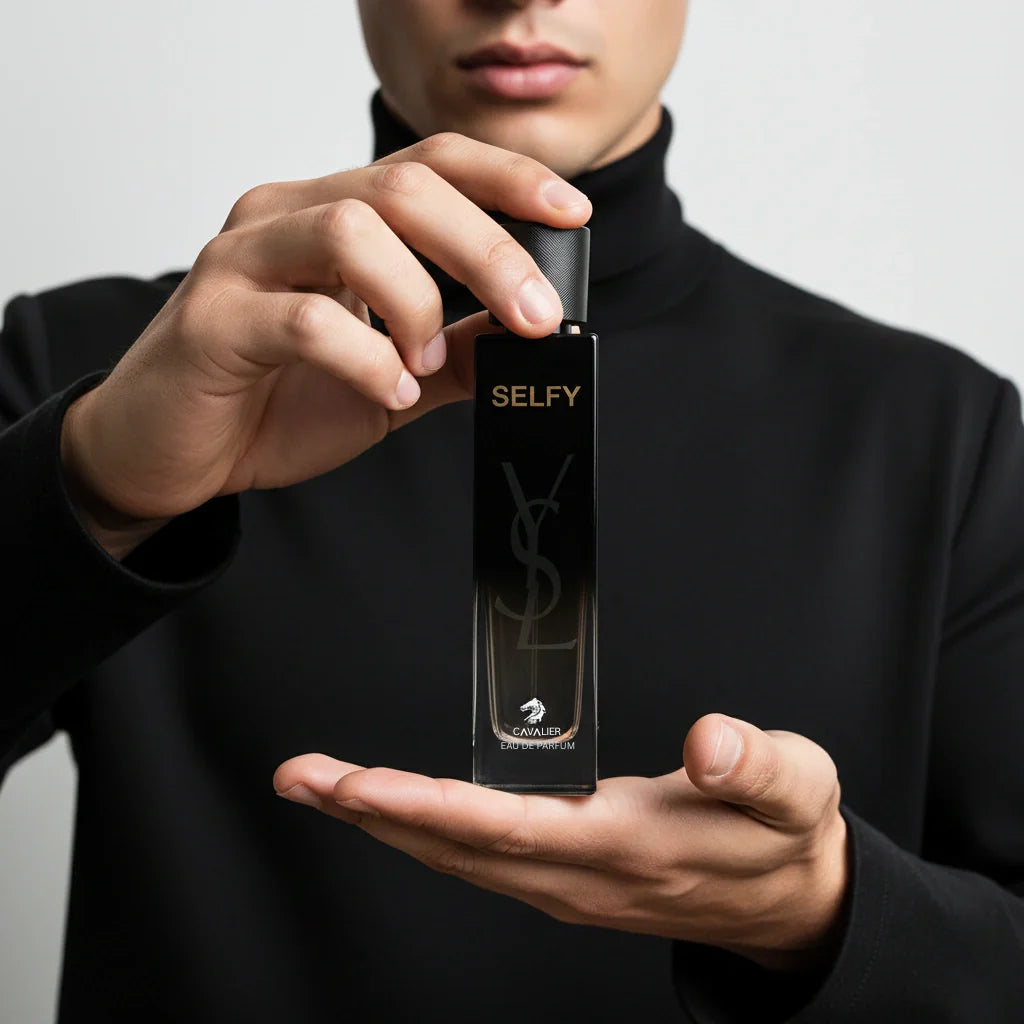 Selfy Eau de Parfum – Aromatic Woody Fragrance for Men | Long-Lasting Modern Masculine Perfume | Sophisticated Citrus Perfume | Powerful Bergamot Orange Blossom Ambrofix Patchouli Scent 100ml