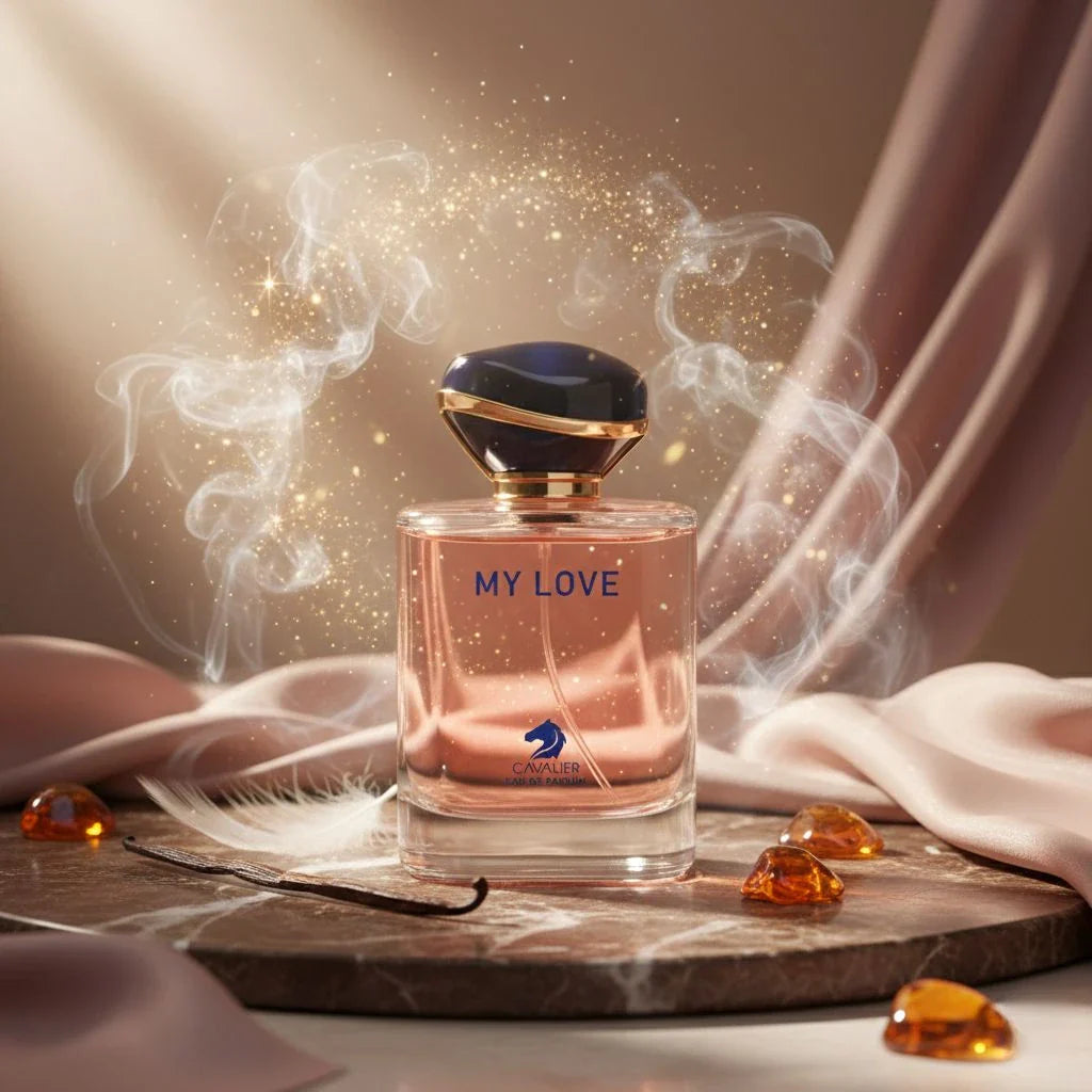 My Love Eau de Parfum – Elegant Floral Perfume for Women | Long-Lasting Floral Fragrance | White Floral Musk Perfume | Radiant Jasmine Tuberose Scent 100ml