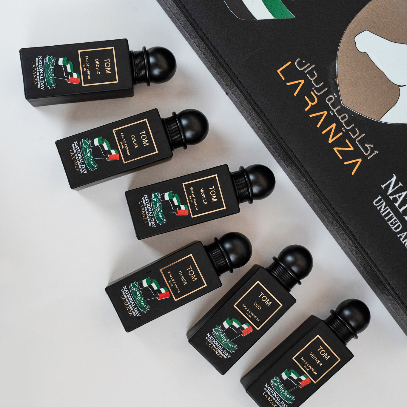 TOM COLLECTION PERFUME GIFT SET UAE EDITION - UNISEX (6 X 30ML)