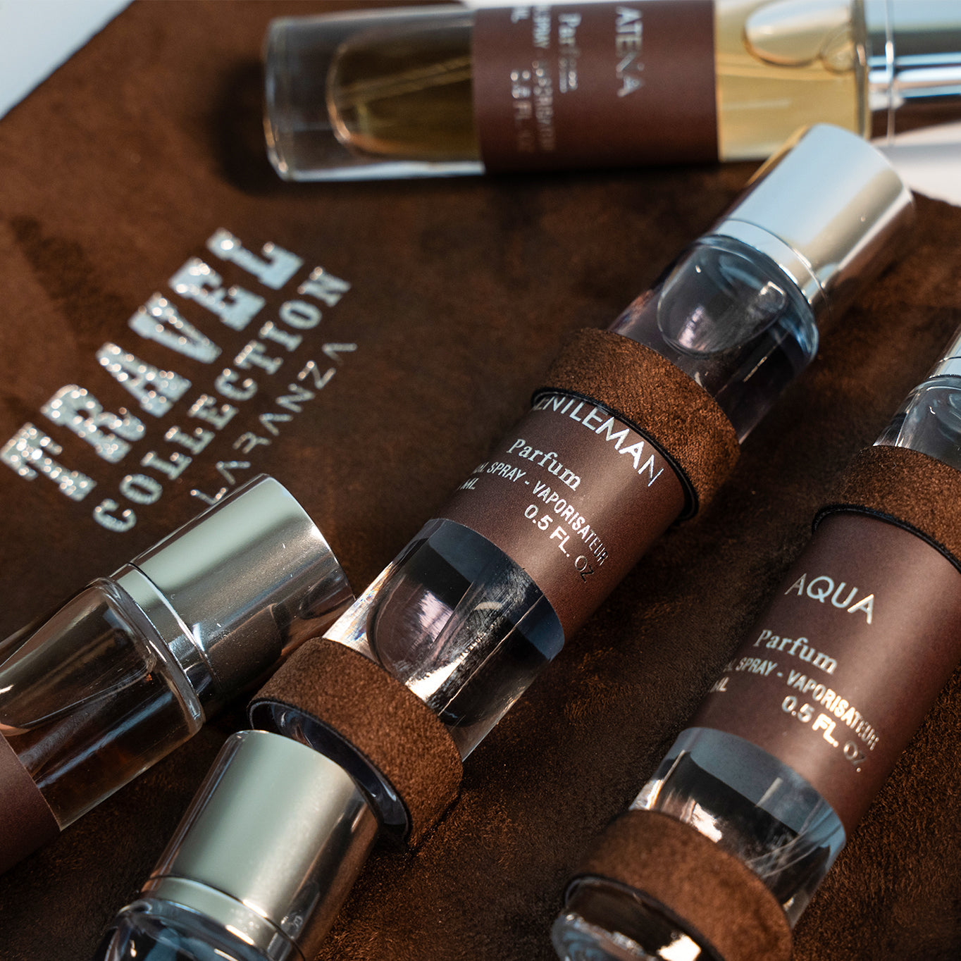 TRAVEL COLLECTION PERFUME GIFT SET EAU DE PARFUM MEN (6 X 15ML)