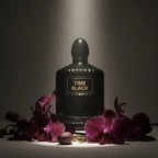 TIME BLACK EAU DE PARFUM (100ml) | Oriental Floral Fragrance for Women | Long-Lasting Black Orchid Vanilla Incense Scent