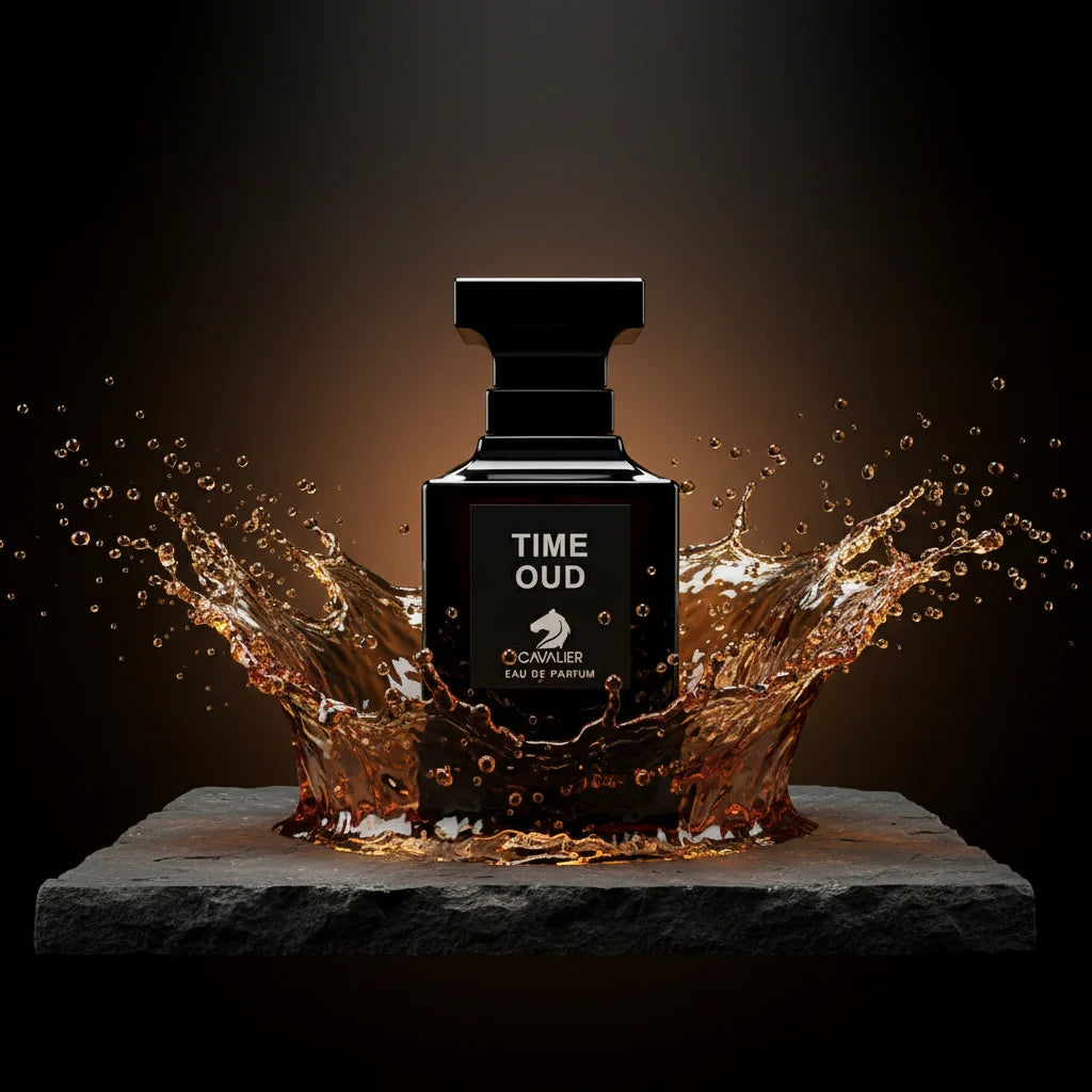 Time Oud Eau de Parfum – Luxury Woody Oud Fragrance for Women and Men | Long-Lasting Oud Wood Perfume | Smoky Woody Perfume | Unisex Luxury Perfume | Bold Oud Sandalwood Vetiver Amber Scent 100ml