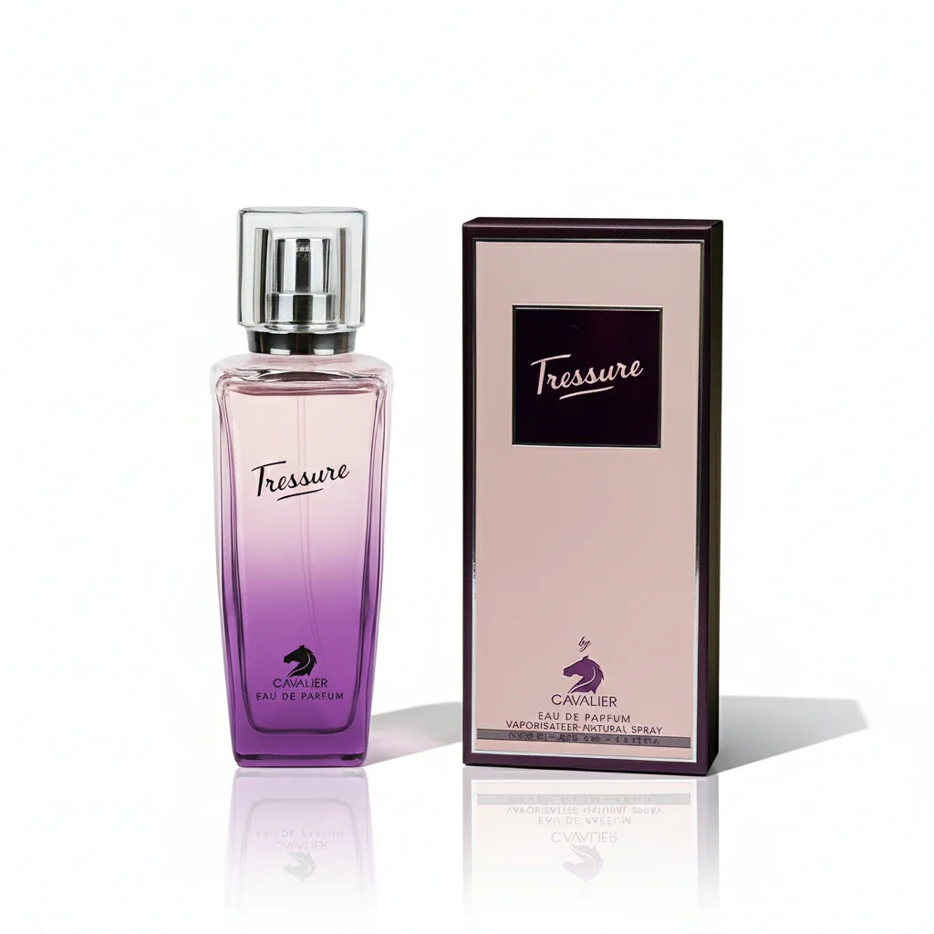 Tressure Eau de Parfum – Elegant Floral Amber Perfume | Long-Lasting Women’s Scent | Soft Floral Warm Amber Fragrance | Feminine Romantic Perfume 100ml