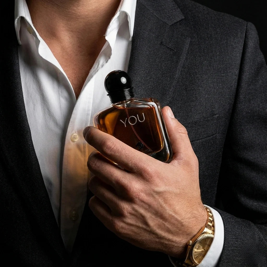 You Eau de Parfum – Bold Fougère Fragrance for Men | Long-Lasting Spicy Vanilla Perfume | Warm Amber Vanilla Perfume | Men's Luxury Cologne | Magnetic Cardamom Pepper Chestnut Scent 100ml