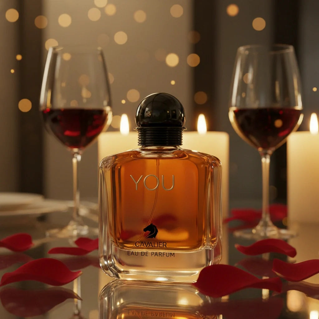 You Eau de Parfum – Bold Fougère Fragrance for Men | Long-Lasting Spicy Vanilla Perfume | Warm Amber Vanilla Perfume | Men's Luxury Cologne | Magnetic Cardamom Pepper Chestnut Scent 100ml