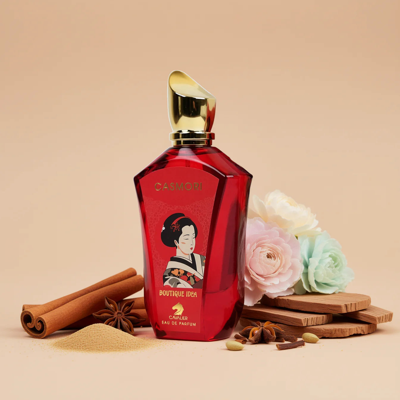 Boutique Idea EAU DE PARFUM | Perfume for Women | Romantic Sandalwood Musk Fragrance | Long Lasting Scent (100ml)